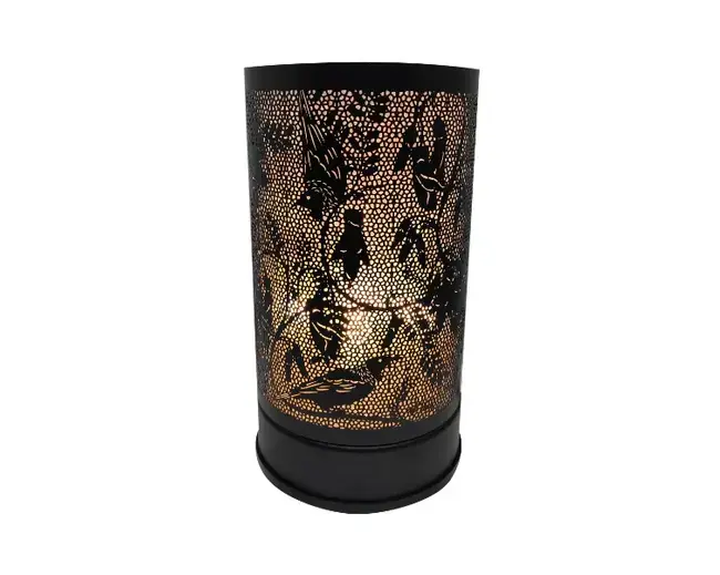 Black Tui in Kowhai Tree - LED 8 Colour Changing Warmer