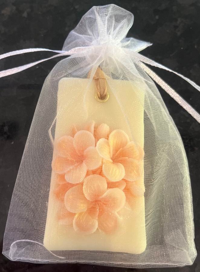 Peach Plumeria