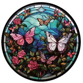 Suncatcher - Butterflies - Large