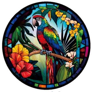 Suncatcher -0 Parrot - Large