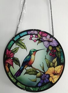 Suncatcher - Hummingbird Multicolour - Medium