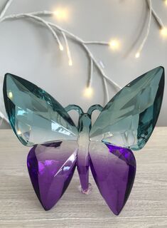 Rainbow Krystal Hanging Butterfly - B