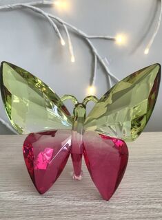 Rainbow Krystal Hanging Butterfly - D