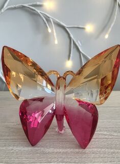 Rainbow Krystal Hanging Butterfly - G