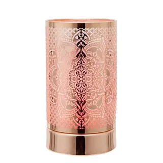 Rose Gold Mandala - LED 8 Colour Changing Warmer