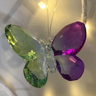 Rainbow Krystal Hanging Butterfly Small - A