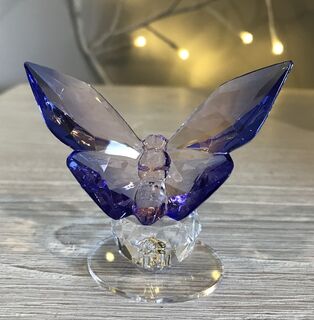 Rainbow Krystal Standing Butterfly Small - B