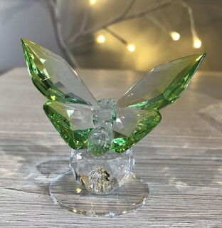 Rainbow Krystal Standing Butterfly Small - E