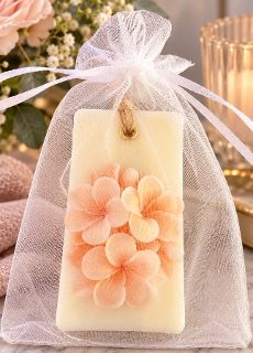Peach Plumeria